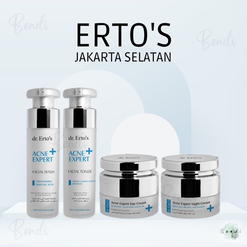 ERTOS dr. Ertos Acne+ plus Expert | Paket Jerawat 4 pcs