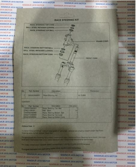 Comstir, Komstir GL PRO / Tiger (AHM) (Asli Honda)