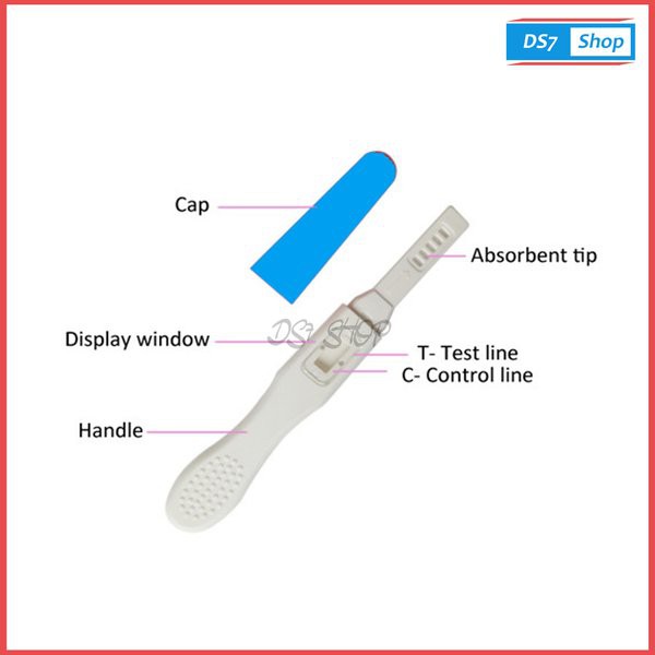 Onemed BlueOne Blue One Test Pack Hamil Alat Tes Kehamilan Midstream Compact Pregnancy Stick Stik