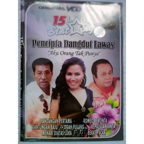 VCD original 15 lagu bintang pencipta dangdut lawas