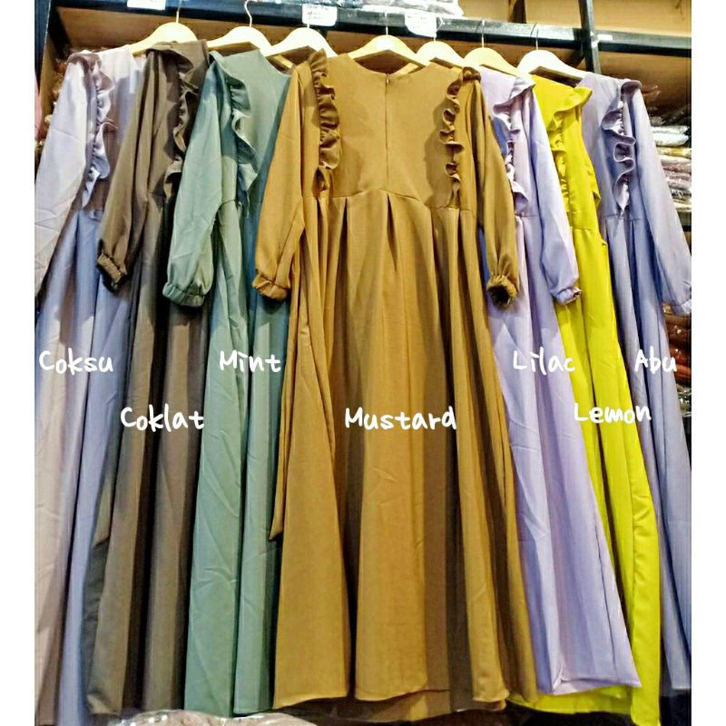 FELIOR GAMIS SYAKILA RUFFLE COKSU