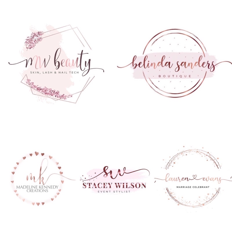 

(DRAN ELEGANT ROSEGOLD) JASA BIKIN DESAIN LOGO OLSHOP BISNIS DESIGN LOGO YANG MANA LOGO