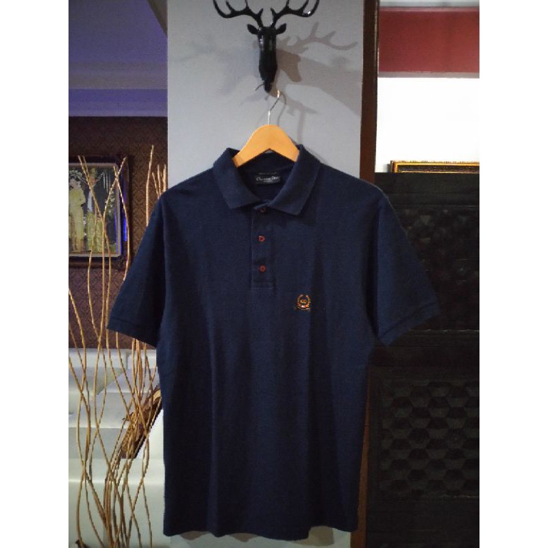 kaos kerah CHRISTIAN DIOR (size L)