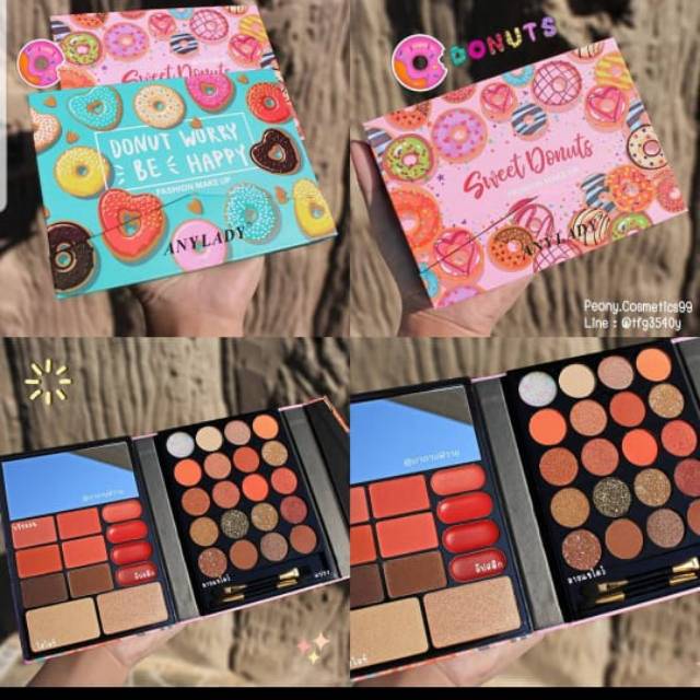 ANYLADY PALLET EYESHADOW DONUTS
