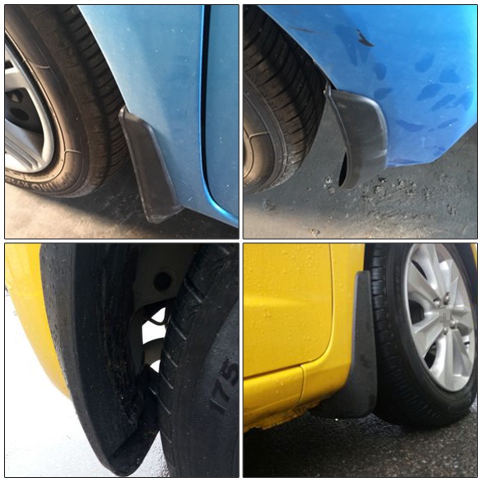 Mud Flap Pelindung Splash Untuk Fender Mobil Honda Jazz Hatchback 2011 2012 2013