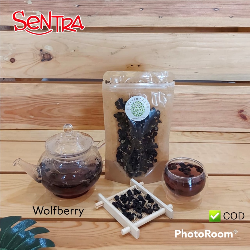 

Teh Goji Berry Hitam Kering / Teh Wolfberry Hitam Kering Kualitas Premium