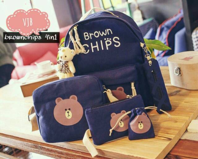 Tas Termurah/terlaris/ransel bronchips set