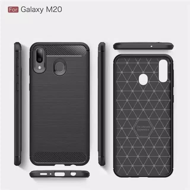 SAMSUNG M20 M30 M51 M11 A11 A10 M10 Silicon Carbon Slim Fit Soft Case Premium