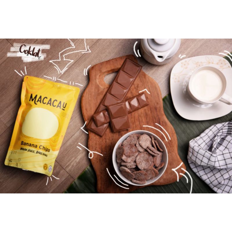 

Keripik Pisang Macacau 80gr