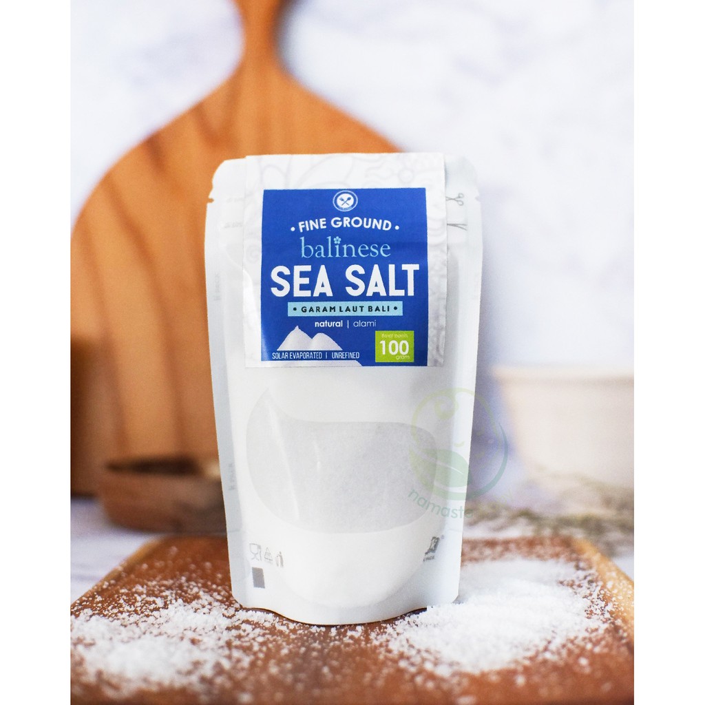 

NATURAL BALINESE SEA SALT - GARAM LAUT ALAMI HALUS 100GR