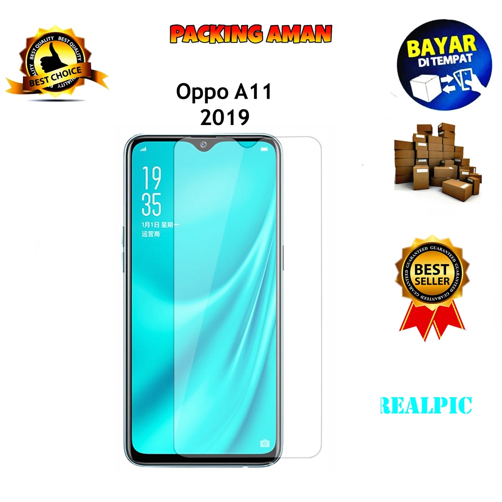 Tempered Glass Oppo A11 2019 Screen Protector Anti Gores