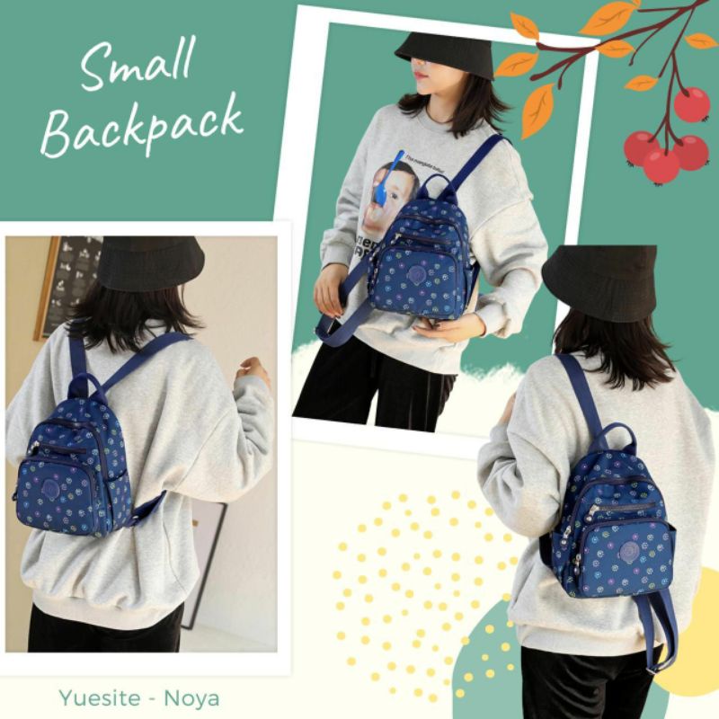 Tas ransel wanita korea import small yuesite noya backpack kekinian