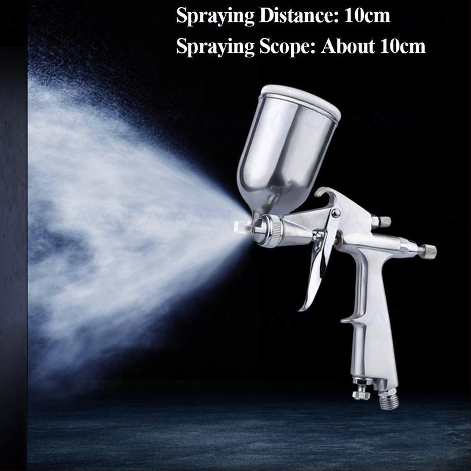 ★ SPRAY GUN HVLP F-3 Auarita Pistol Semprotan Cat Gravity Feed PEOMO ➶