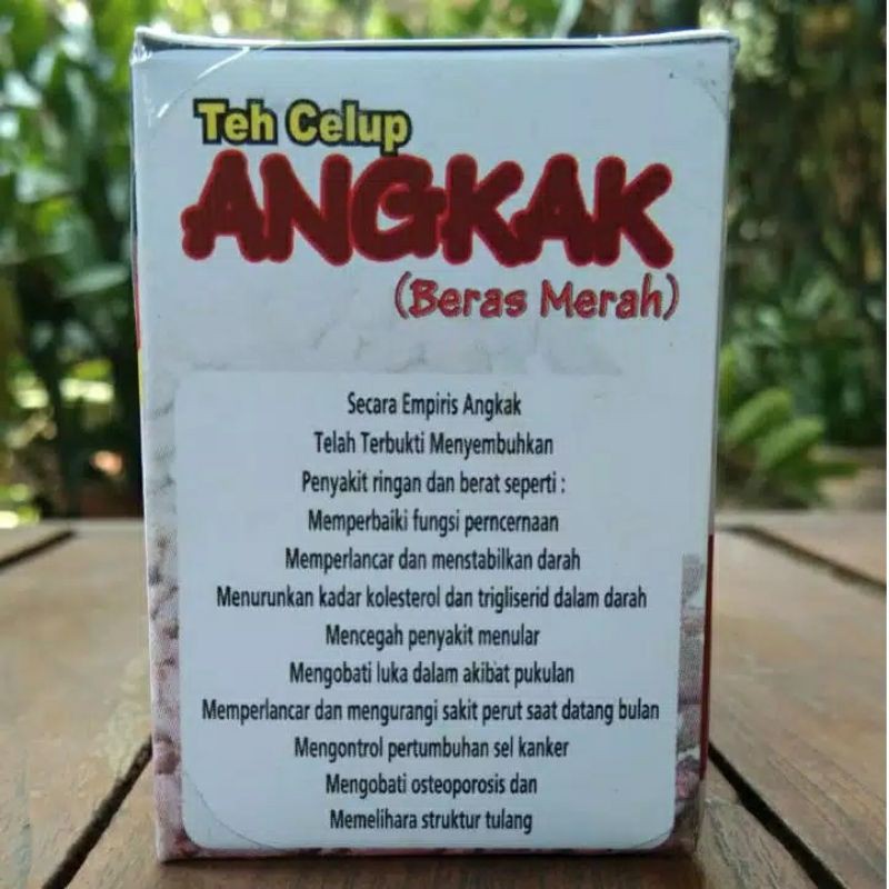 Teh Celup Angkak ( Beras Merah / Red Yeast Rice )