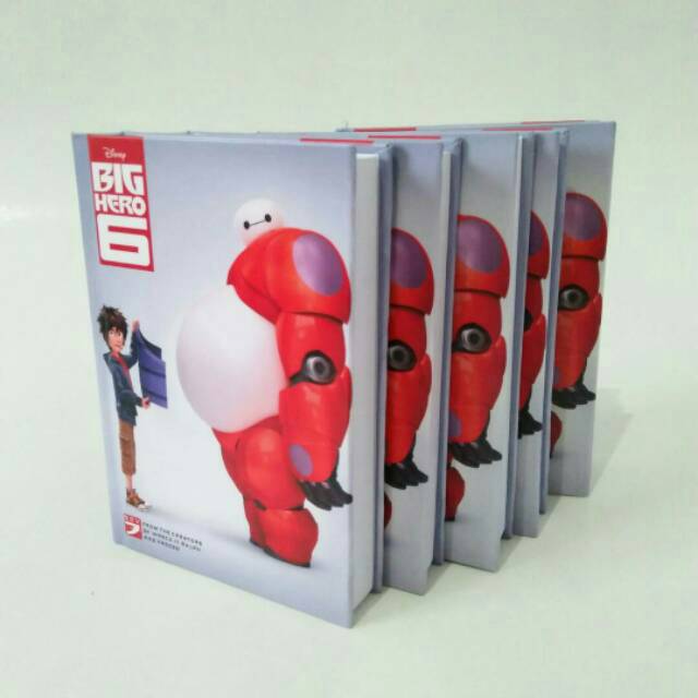 

Aneka Notebook A6 Baymax Big Hero 6 FREE TAMBAH NAMA