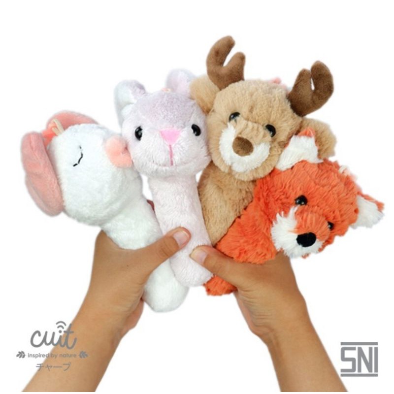 Cuit Rattle Mainan Boneka Tangan Shika Series/Mainan Bayi Anak