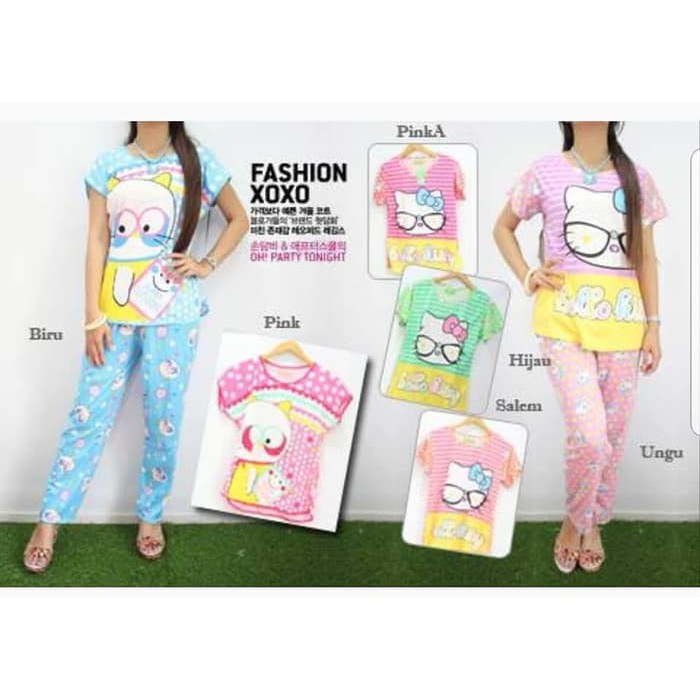 PROMO MURAH Piyama dewasa cp Import - babydoll Korea - baju tidur import .