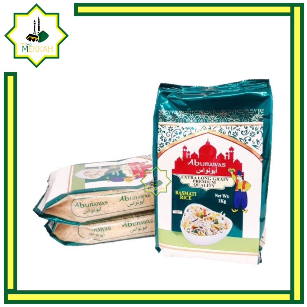 BERAS BASMATI ABU NAWAS PREMIUM SELLA NEW IMPORT 1KG