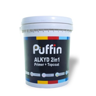 Puffin paint Cat  besi  anti  karat  alkyd 2in1 kemasan 1 dan 