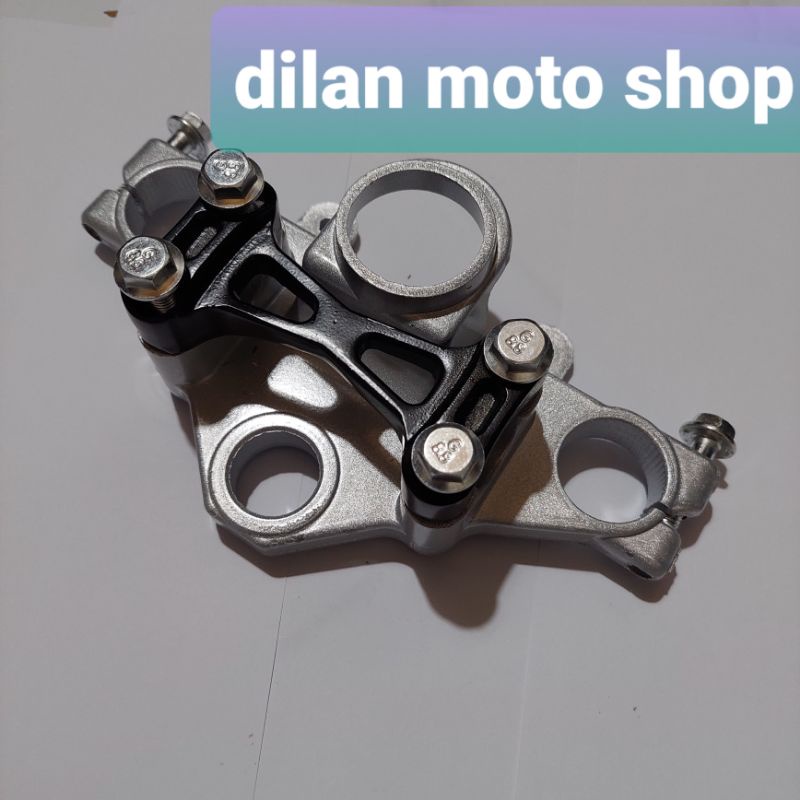 Paket Set Segitiga Stang Atas Ples Tutup stang kleman Stang Rx king New Rx King Lama