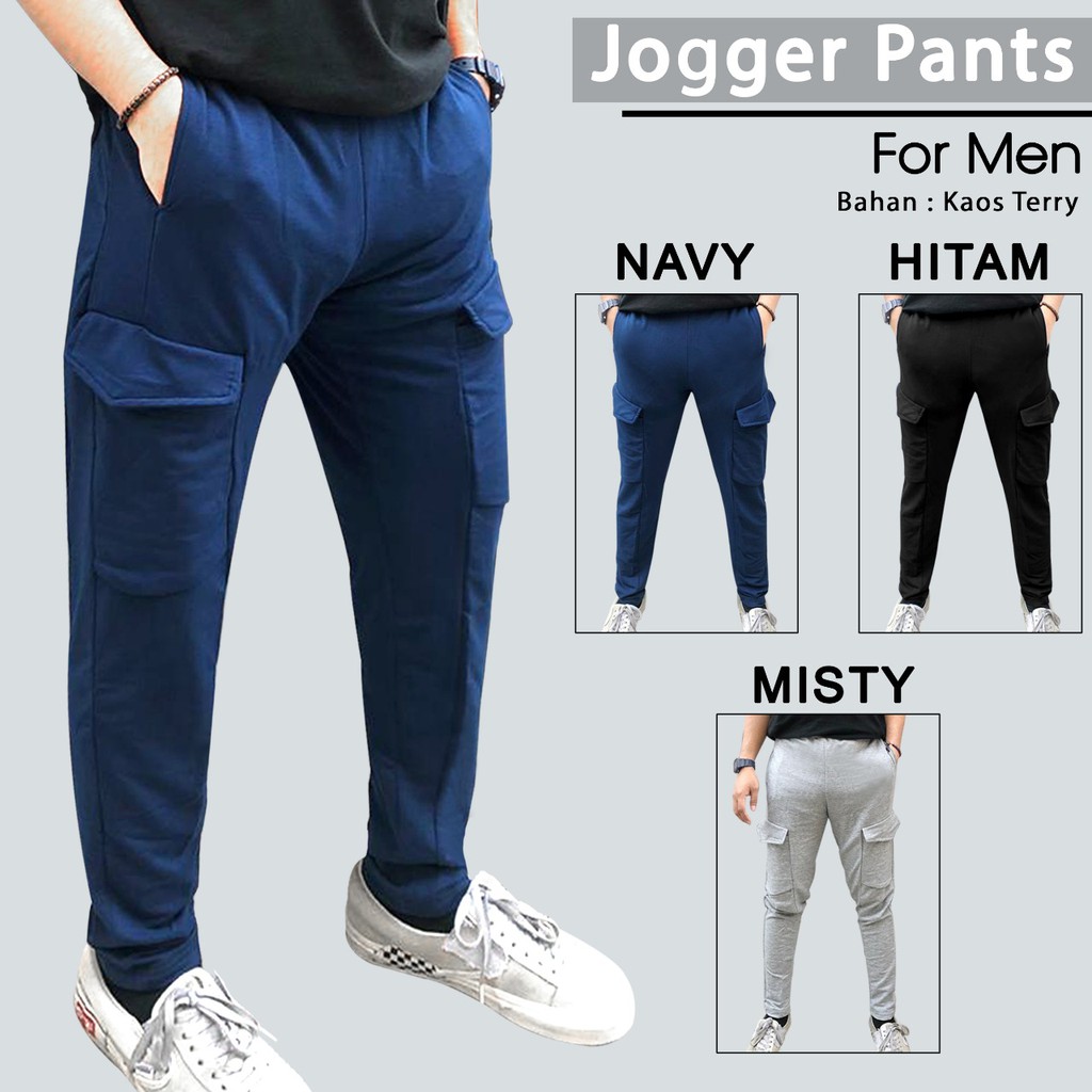  50 115 Kg Celana  TRaining Jogger pants pria  celana  