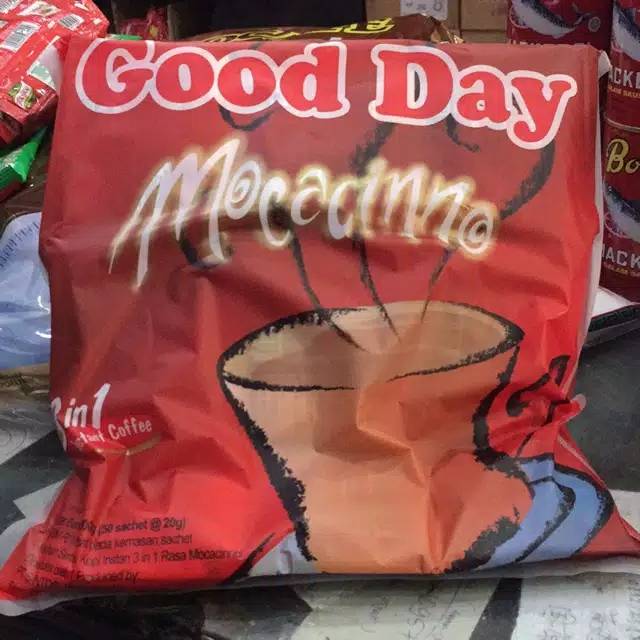 

[BAYAR DI TEMPAT]GOOD DAY MOCACCINO 50'sachet( 10X20gr)