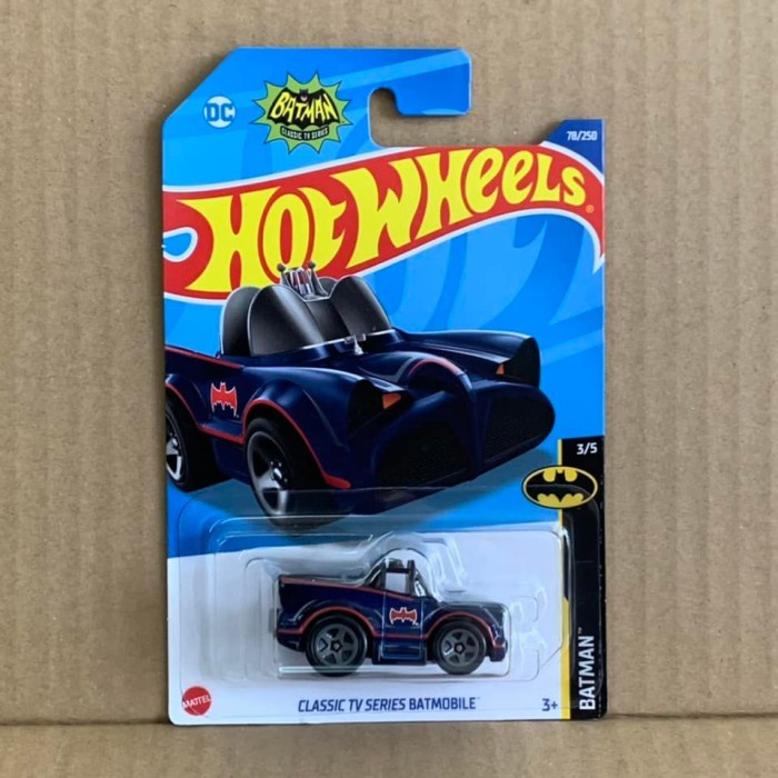 Hotwheels Tooned Batman Classic TV Series Batmobile 3/5 - Lot K 2022