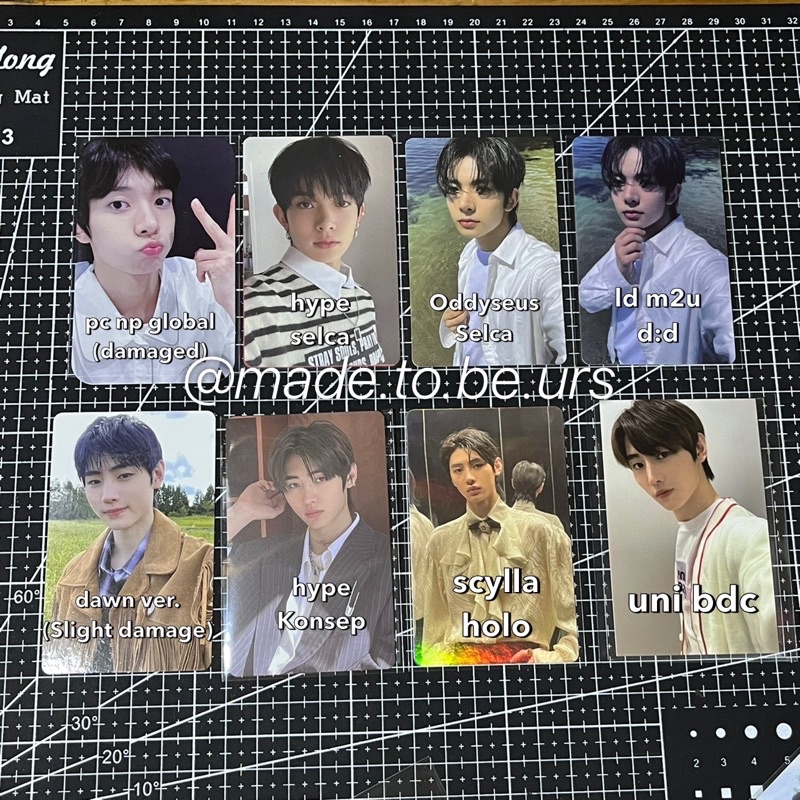 PC Heeseung Sunghoon  Album LD M2u Bdo bdc d:d POB WV Charybdis Scylla Oddyseus Pob weverse enhypen