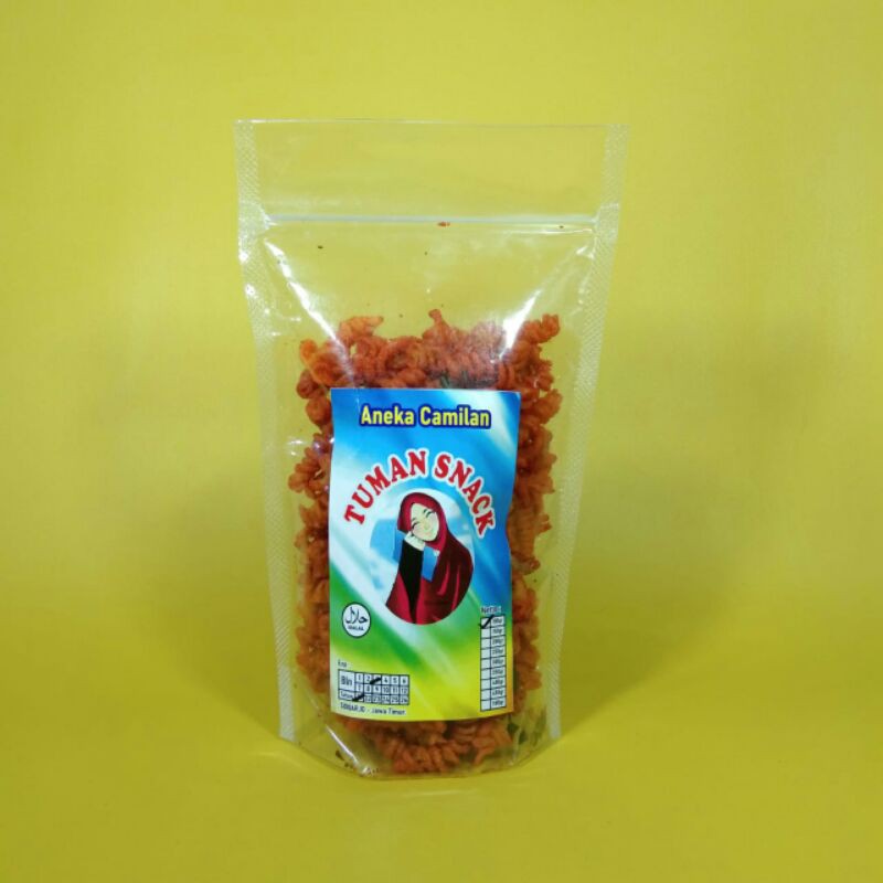 

Tuman Snack - Makaroni Pedas Keriting