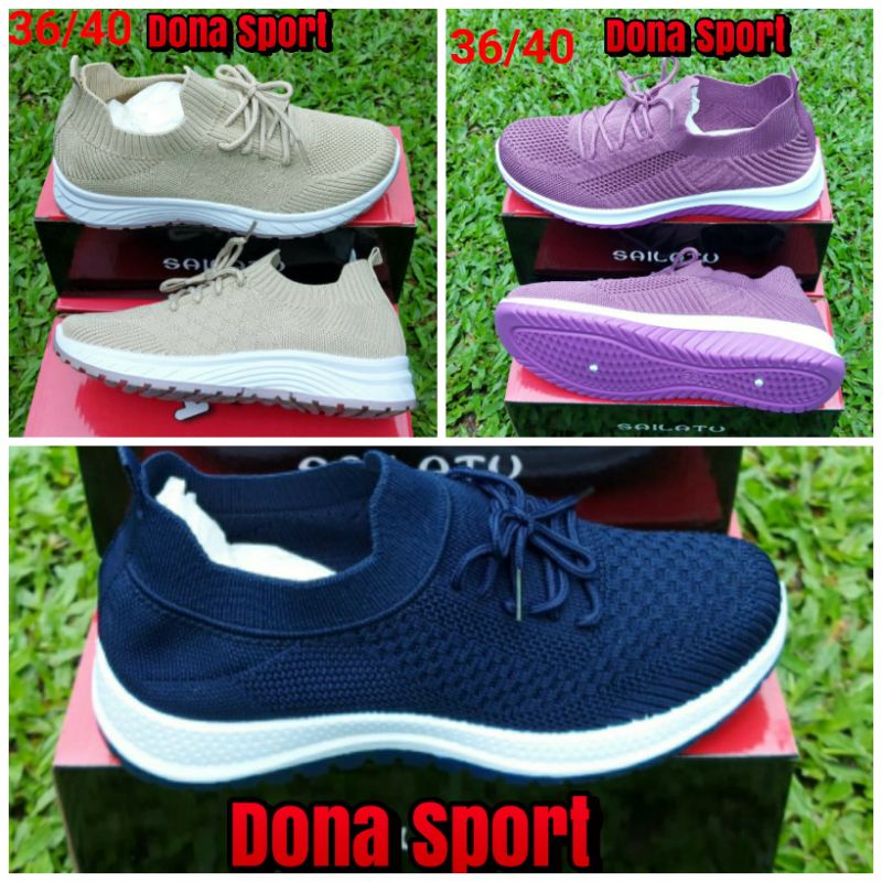 Sailatu Sepatu Sneaker Wanita Original
