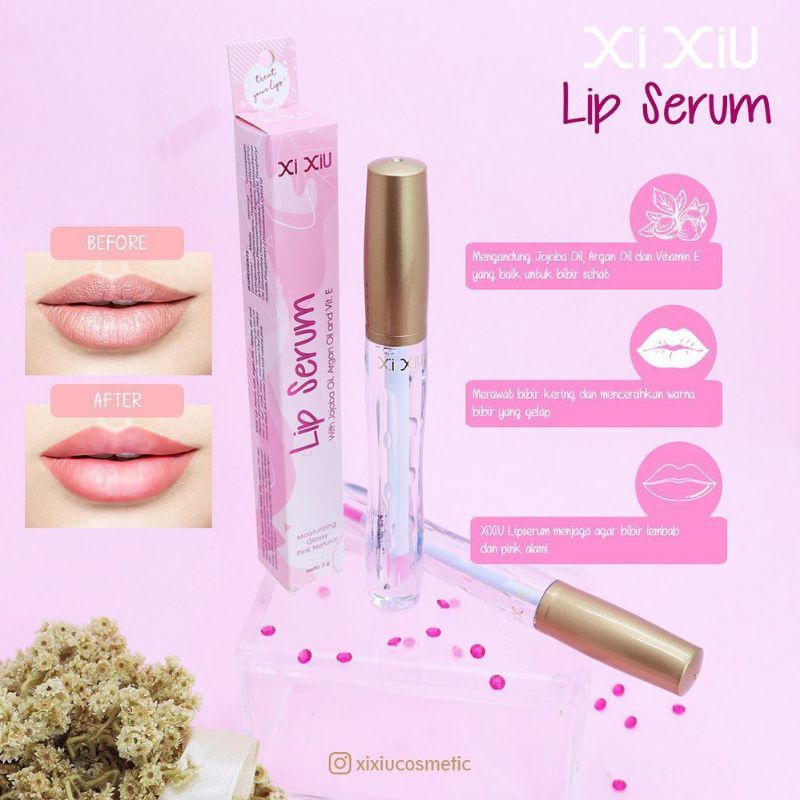 Lip Glow Serum Xi Xiu // Serum Biibir XI XIU