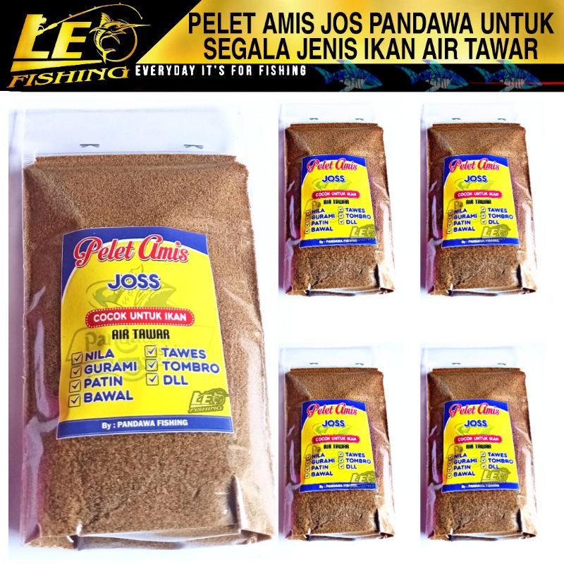 PANDAWA PELET AMIS JOS 149Gr UMPAN IKAN TOMBRO PATIN GURAME NILA TAWIS DLL