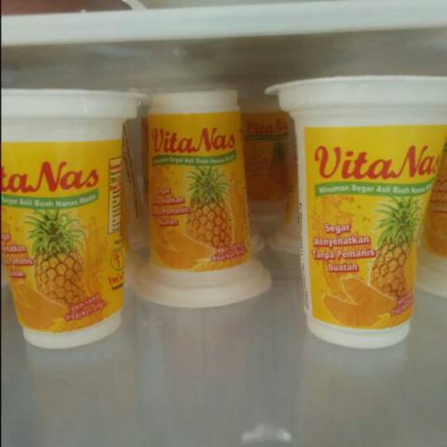 Vitanas minuman segar asli sari buah nanas madu khas Pemalang