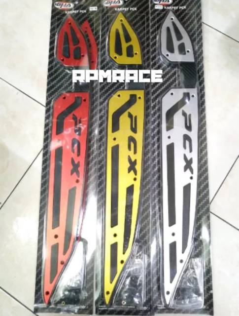 Pijakan Bordes Honda Pcx 150 Lokal Cnc Plat Bordes Honda Pcx 150 Lokal Stenlis