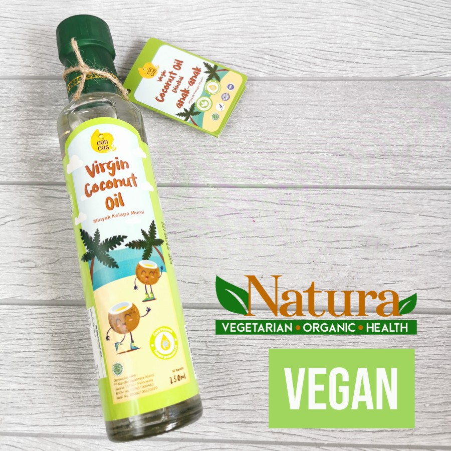 

ConCos Virgin Coconut Oil Minyak VCO 250ml MPASI Bayi