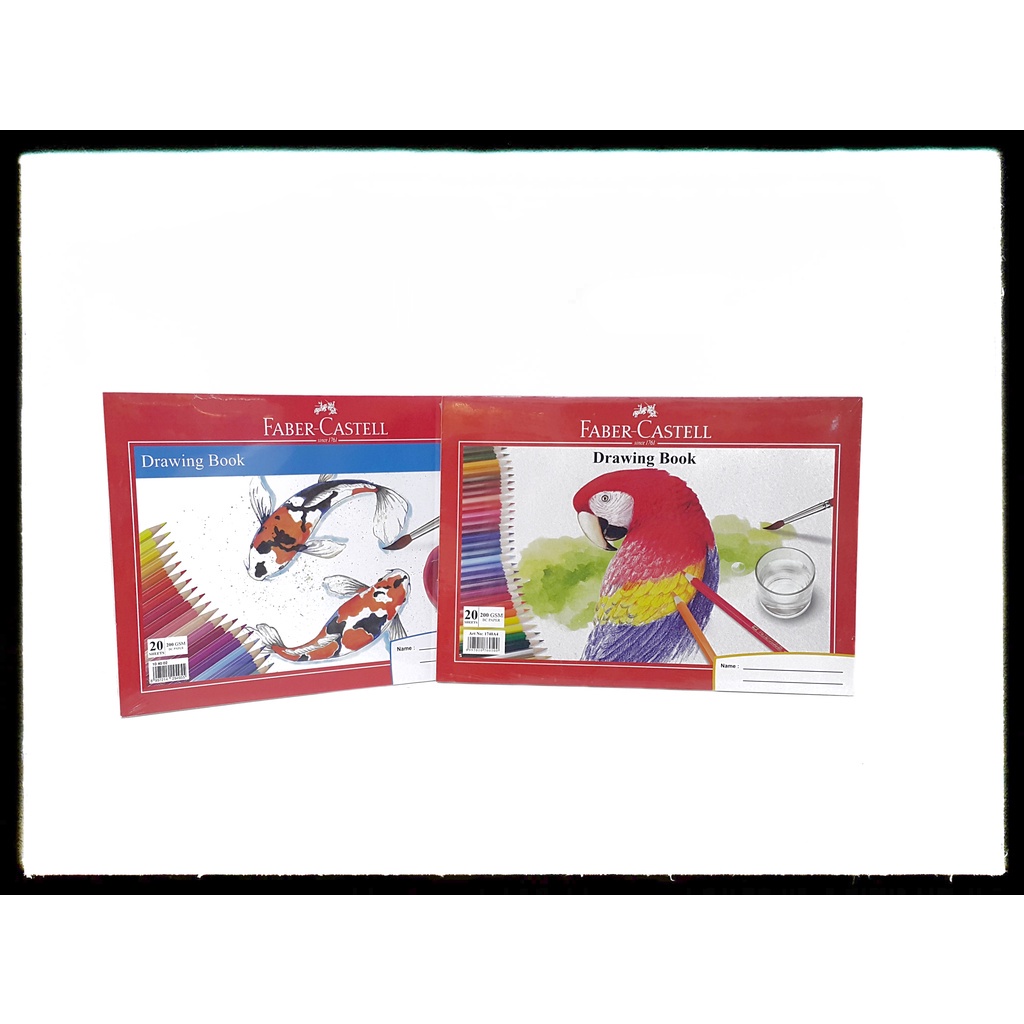 

Drawing Book A4 Faber Castell Parrot