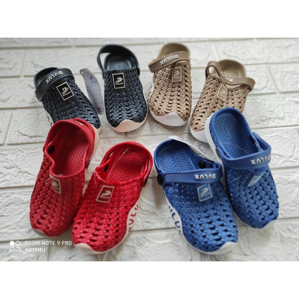 Dulux Sandal Anak Bakpao Baim Motif Anyam Size 20 Sd 29