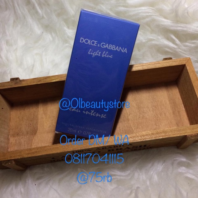 DOLCE & GABBANA LIGHT BLUE