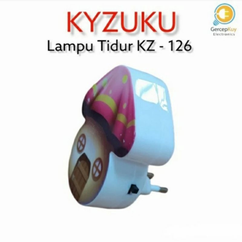 Lampu Tidur KZ - 126 / Lampu Tidur Model Jamur KYZUKU