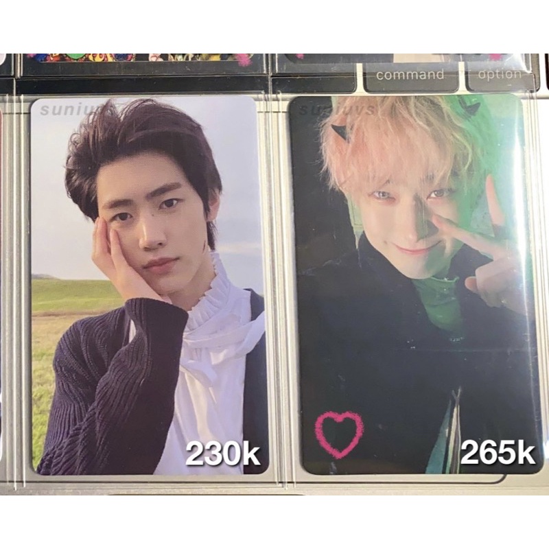 pc photocard enhypen sunoo goblin pom pieces of memories sunghoon ums d:a dimension answer pob