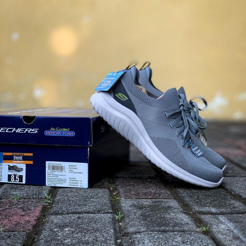 Skechers Ultra Flex 2.0 Grey Men Ori