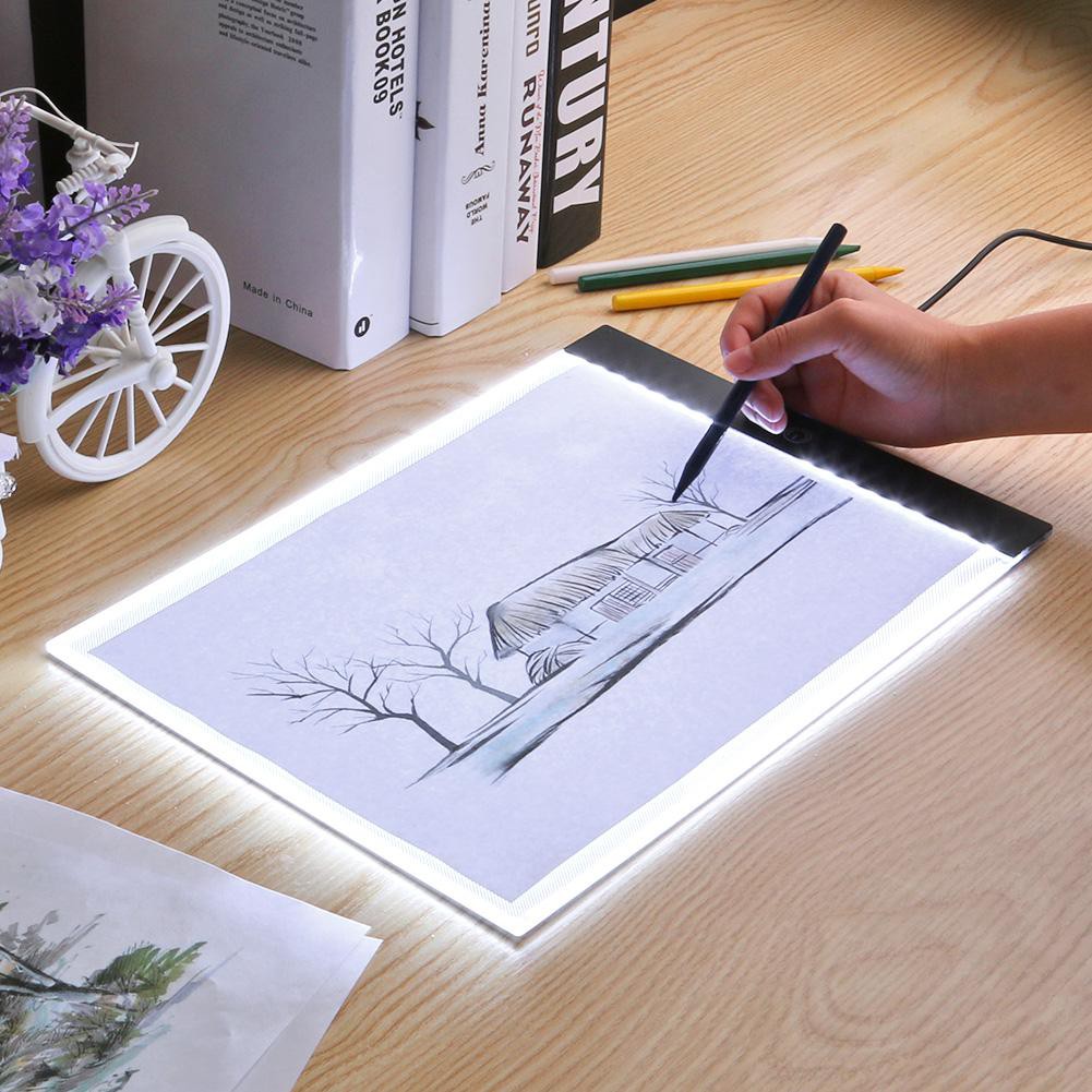Tablet Gambar Digital Ukuran A4 dengan Layar LED dengan 3 Tablet Gambar Digital Ukuran A4 dengan Layar LED dengan 3