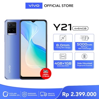 Jual HP VIVO Y21 Ram 4gb Rom 64gb Garansi Resmi VIVO INDONESIA | Shopee