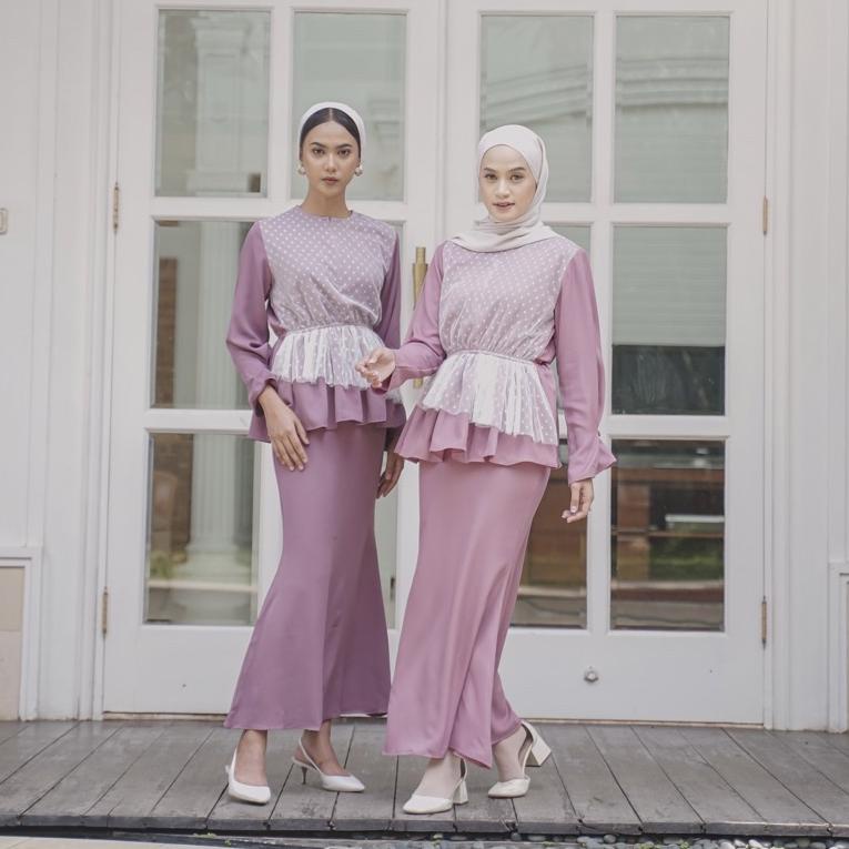 [FIN.26Au22ᴴ] KALUNA SET by Faithijab / baju kurung / baju kondangan / baju wisuda / setelan rok / b