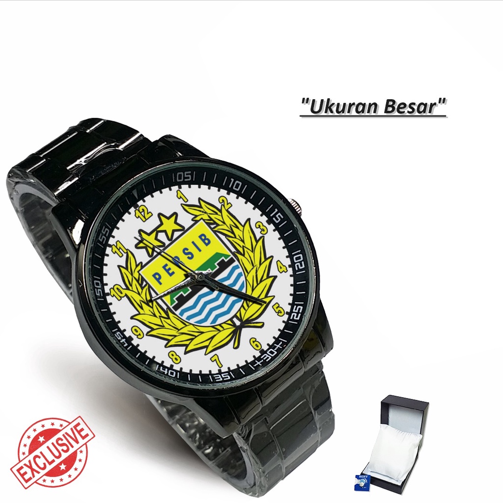 Jam Tangan Rantai Couple PERSIB BANDUNG - 03 (Awesome)