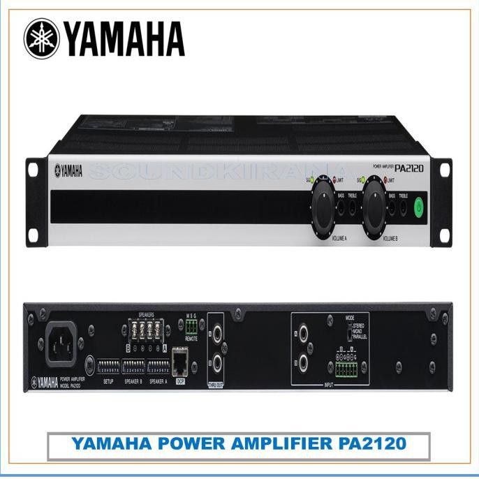 YAMAHA POWER AMPLIFIER PA2120 - ORIGINAL