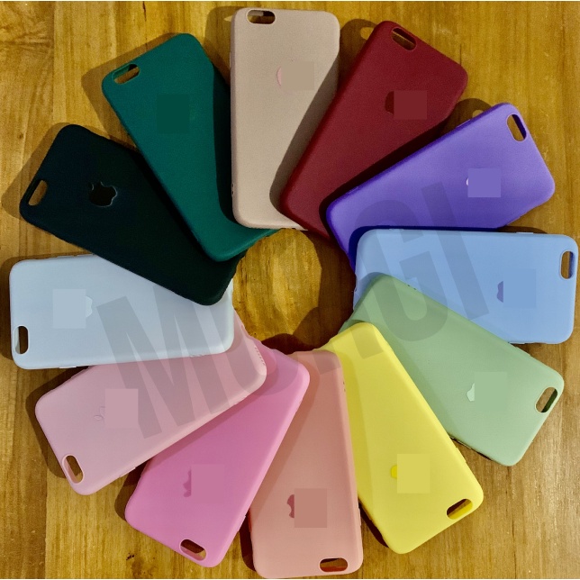 Soft Case iPhone 6 6S 6+ 6S+ 7 7+ 8 8+ X XR XS Max 11 Ultra Thin Plus Liquid Silikon Polos Softcase