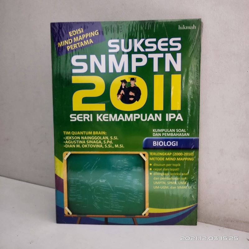 Buku Obral Murah - Sukses SNMPTN 2011 SERI KEMAMPUAN IPA BIOLOGI