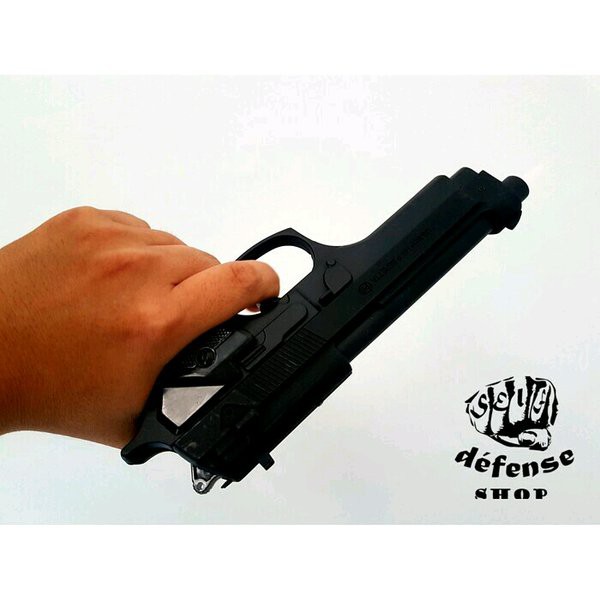 Korek Api Pistol / Lighter Jet Pietro Beretta M9 ( Full Solid Black )