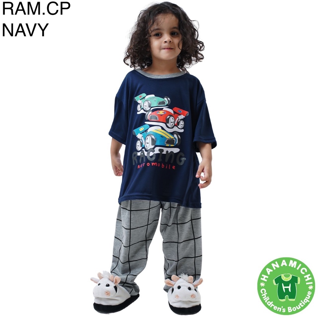 Hanamichi RAM.CP Baju Tidur Anak Lengan Pendek